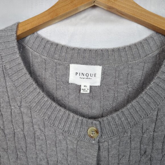 Pinque Ribbed Cardigan Sweater - Picture 2 of 7